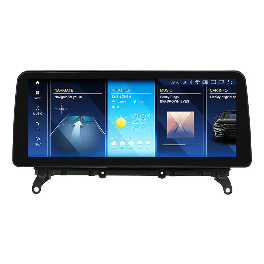 BMW X3 X4 2010-2018 F25 F26 Android 13 CarPlay & Android Auto Autoradio CIC NBT EVO - TechVoyage