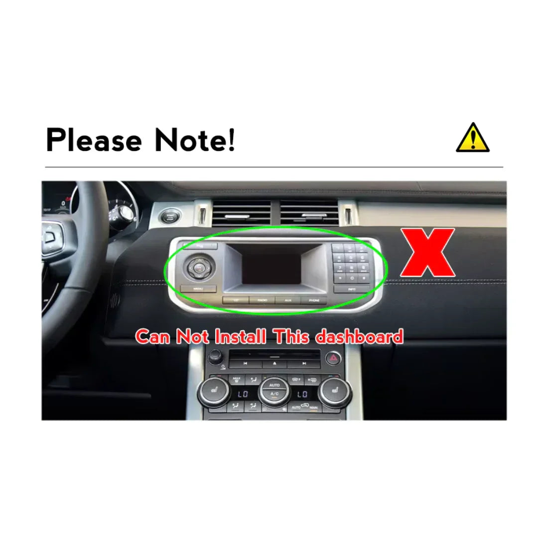 Range Rover Evoque | 2011-2018 | Android 14 Autoradio | Apple CarPlay | Android Auto | Land Rover - DashPro - Belgium