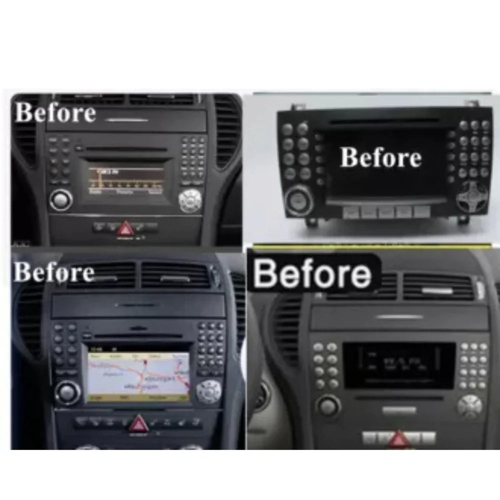 Mercedes | SLK | R171 | 2004-2011 | Android 13 Autoradio | Apple CarPlay | Android Auto - TechVoyage
