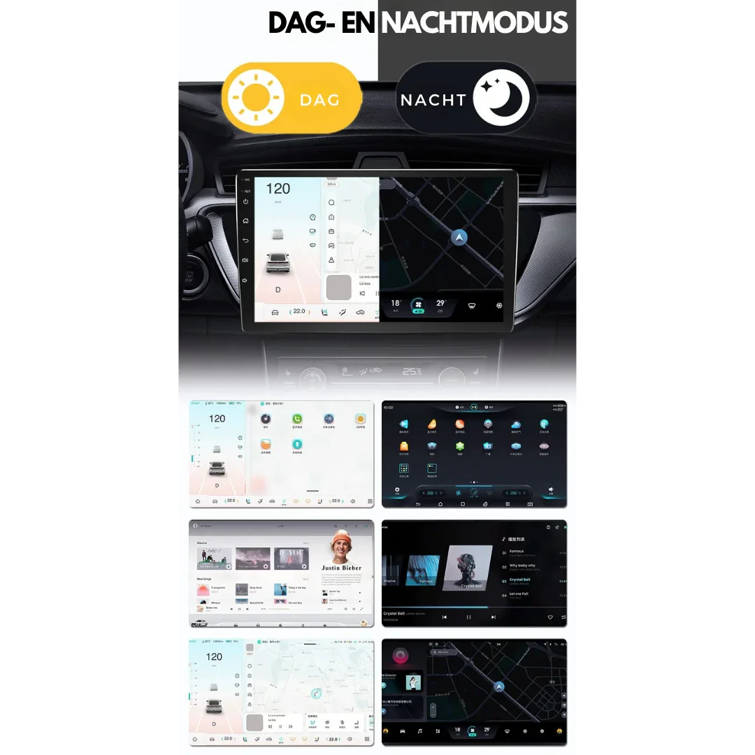 Kia Picanto | 2011-2016 | Android 13 Autoradio | Apple CarPlay | Android Auto - DashPro - Belgium