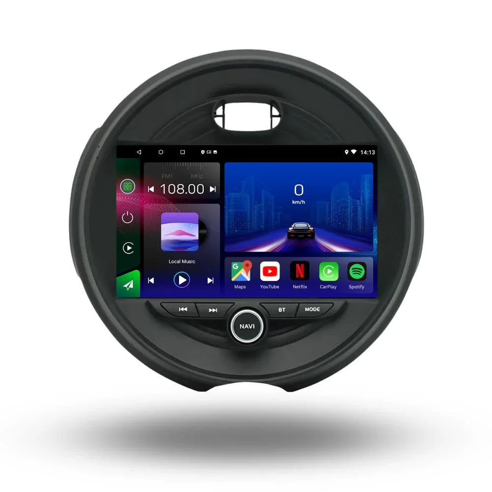 Mini | 2014-2019 | F55 F56| Android 13 Autoradio | Apple CarPlay | Android Auto - TechVoyage