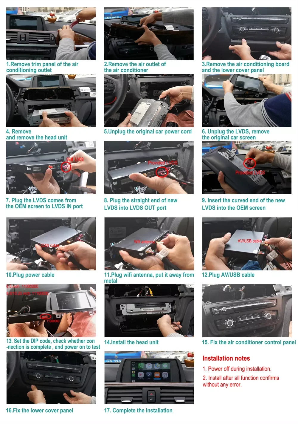 Apple CarPlay sans fil | Rétrofit pour BMW | Android Auto | Décodeur | Intégration - TechVoyage
