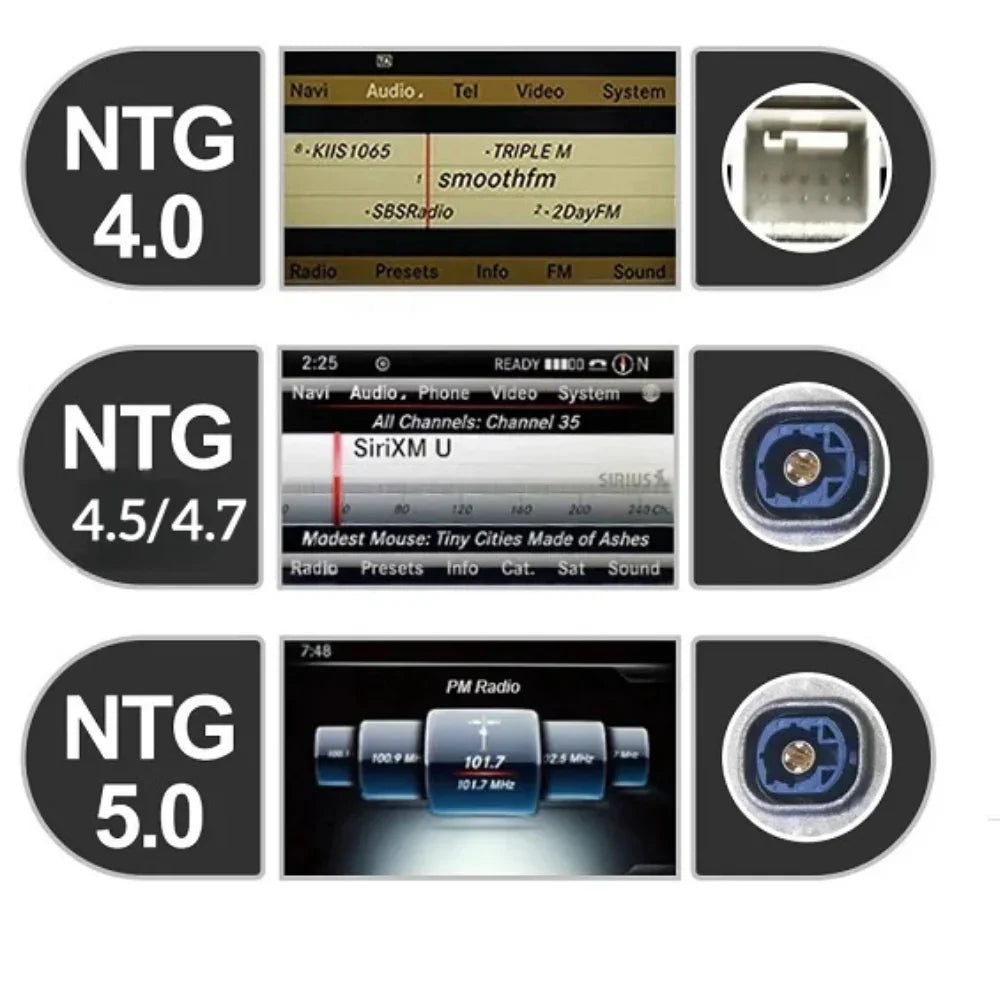 Mercedes ML GL GLE GLS 2011-2019 W166 X166 Android 13 Autoradio CarPlay & Android Auto NTG 4.0 4.5 5.0 - TechVoyage