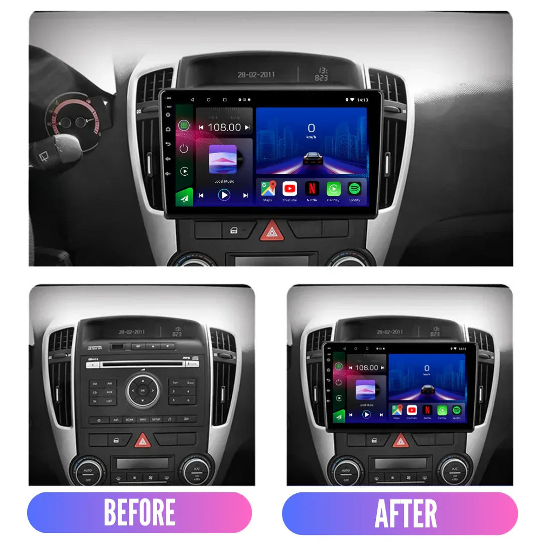 Kia Ceed Venga | 2006-2019 | Android 13 Autoradio | Apple CarPlay | Android Auto - DashPro - Belgium