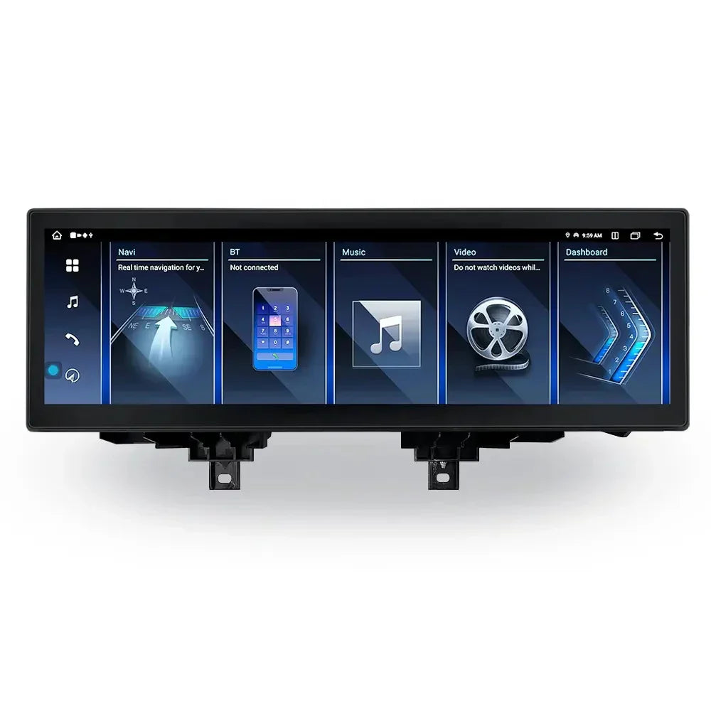 BMW 3 4 2011-2019 Series F30 F31 F32 F33 F34 F36 Android 13 CarPlay & Android Auto Autoradio NBT EVO - TechVoyage
