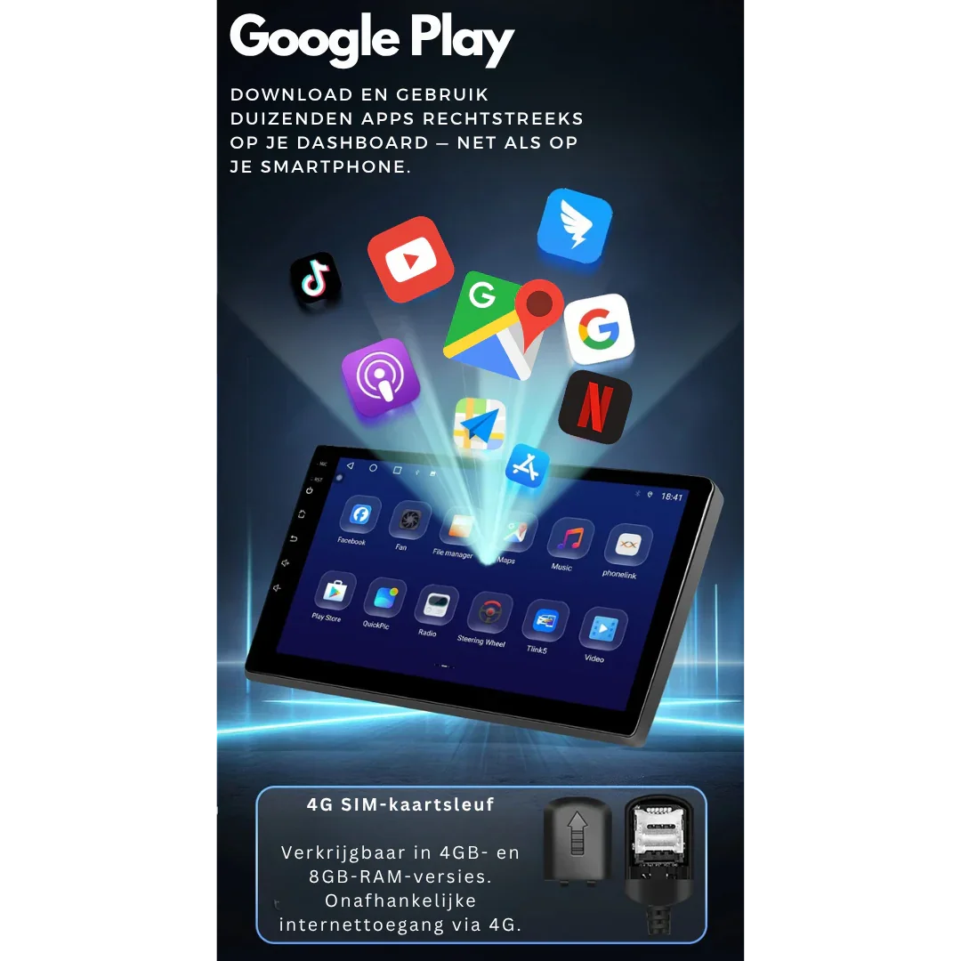 Kia Optima | 2011-2015 | Android 13 Autoradio | Apple CarPlay | Android Auto - DashPro - Belgium