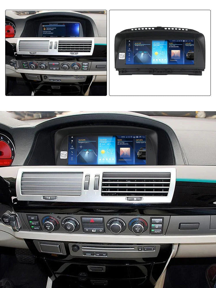 BMW 7 Series 2001-2008 E65 E66 Android 13 CarPlay & Android Auto Autoradio - TechVoyage