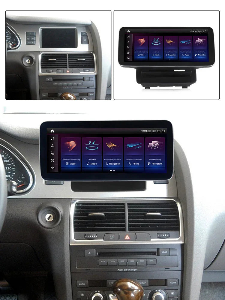 Audi Q7 2006-2015 Android 13 Autoradio CarPlay & Android Auto - TechVoyage