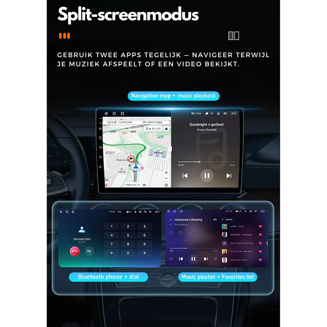 Mercedes A Class GLA CLA 2011-2019 W176 X156 C117 R231 Android 13 Autoradio CarPlay & Android Auto - DashPro - Belgium