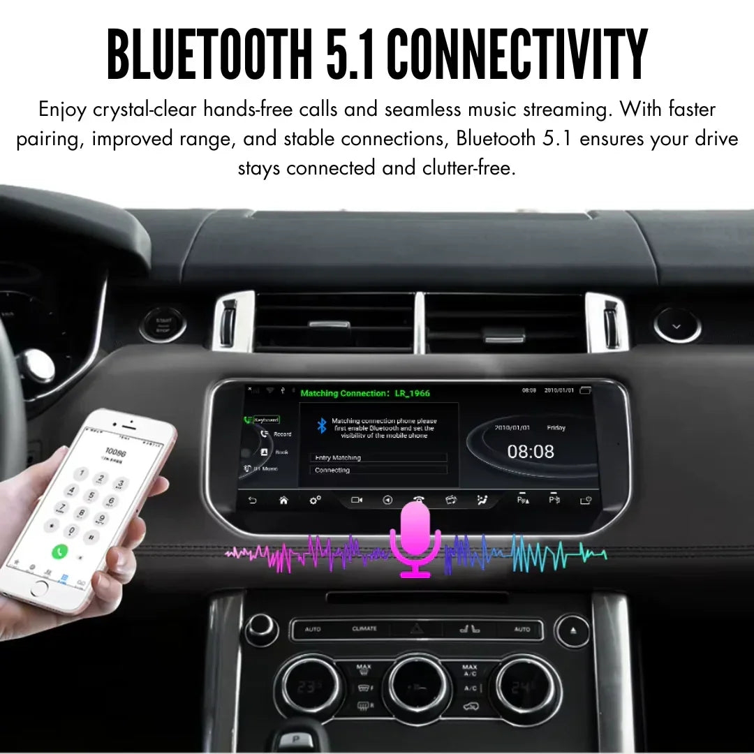 Range Rover Evoque | 2011-2018 | Android 14 Autoradio | Apple CarPlay | Android Auto | Land Rover - DashPro - Belgium