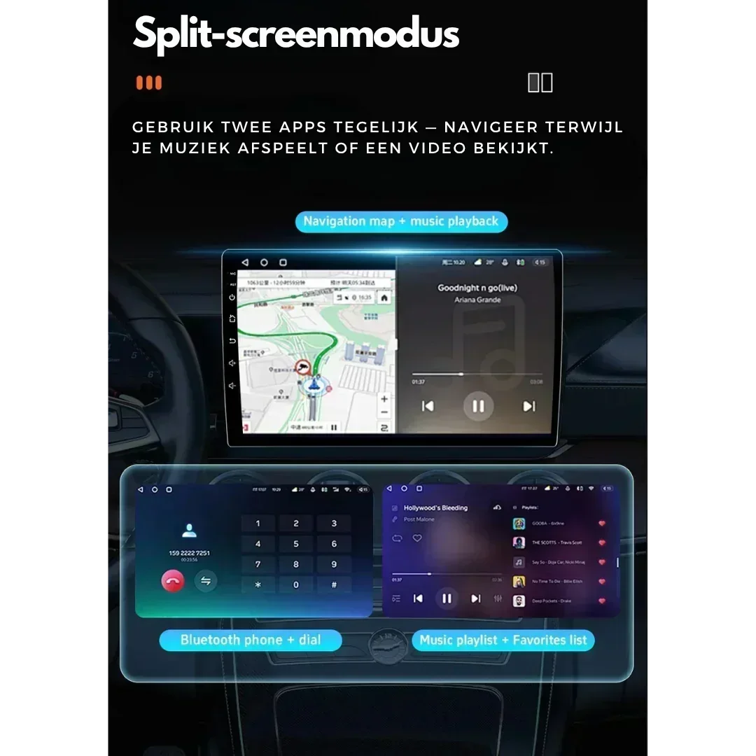 Lexus IS250 IS200 IS300 IS350 | 2006-2012 | Android 13 Autoradio | Apple CarPlay | Android Auto - DashPro - Belgium