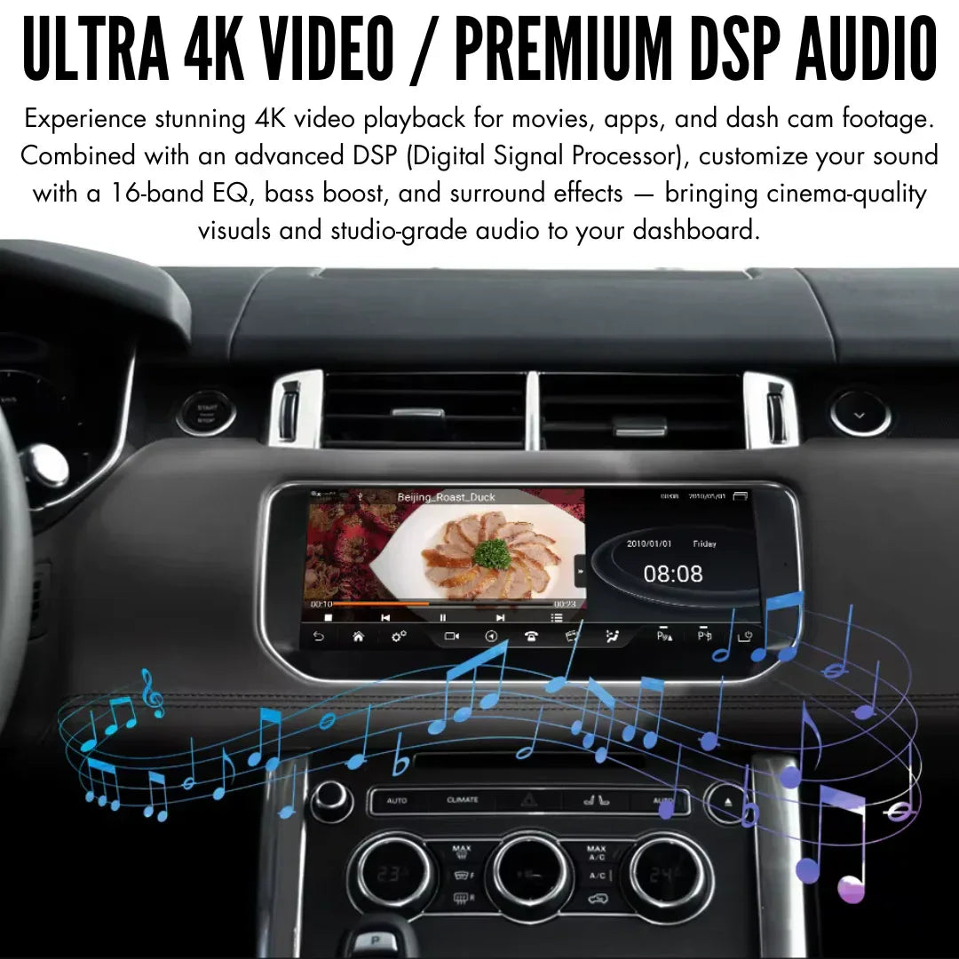 Range Rover L322 | 2002-2012 | Android 14 Autoradio | Apple CarPlay | Android Auto | Land Rover - DashPro - Belgium