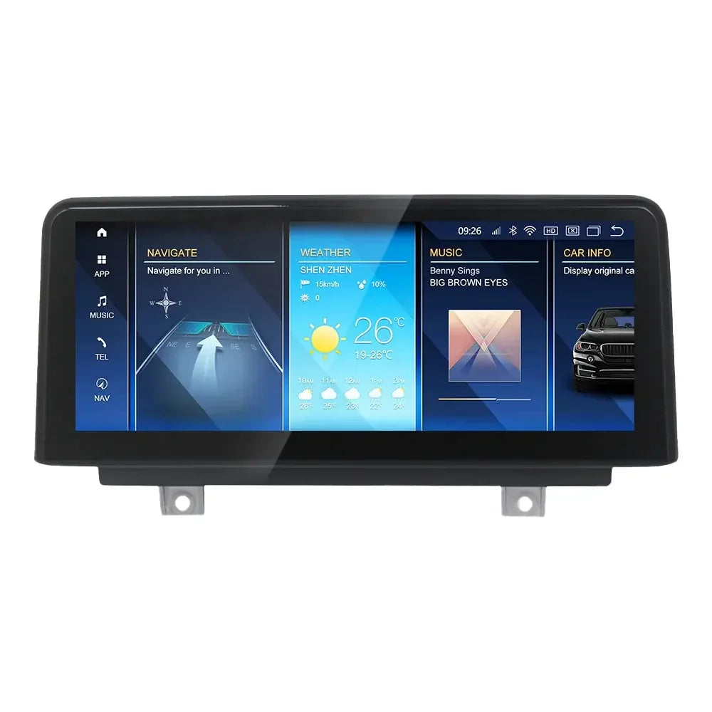 BMW 1 2 2011-2019 Series F20 F21 F23 Android 13  CarPlay & Android Auto Autoradio NBT EVO - TechVoyage
