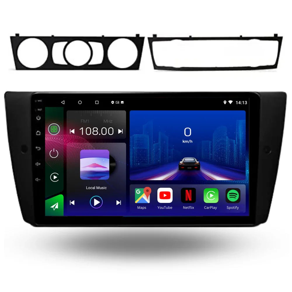 BMW 3 Series | E90 E91 E92 M3 | Android 13 Autoradio | Apple CarPlay | Android Auto - TechVoyage