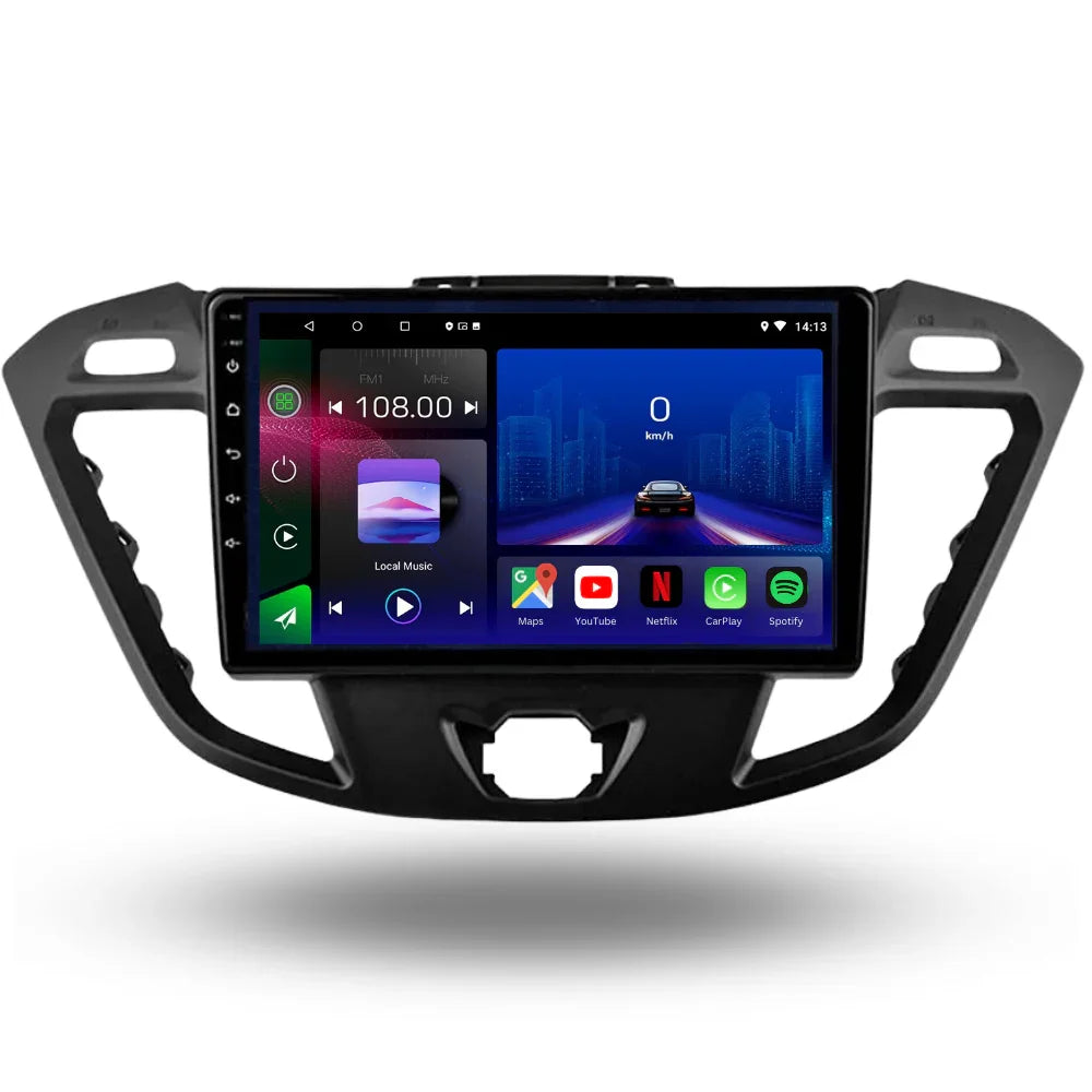 Ford Transit Custom | MK8 | 2013-2018 | Android 13 Autoradio | Apple CarPlay | Android Auto - TechVoyage
