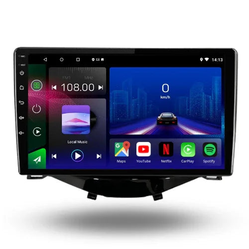 Peugeot 108 | Citroen C1 | Toyota Aygo | Android 13 Autoradio | Apple CarPlay | Android Auto - TechVoyage