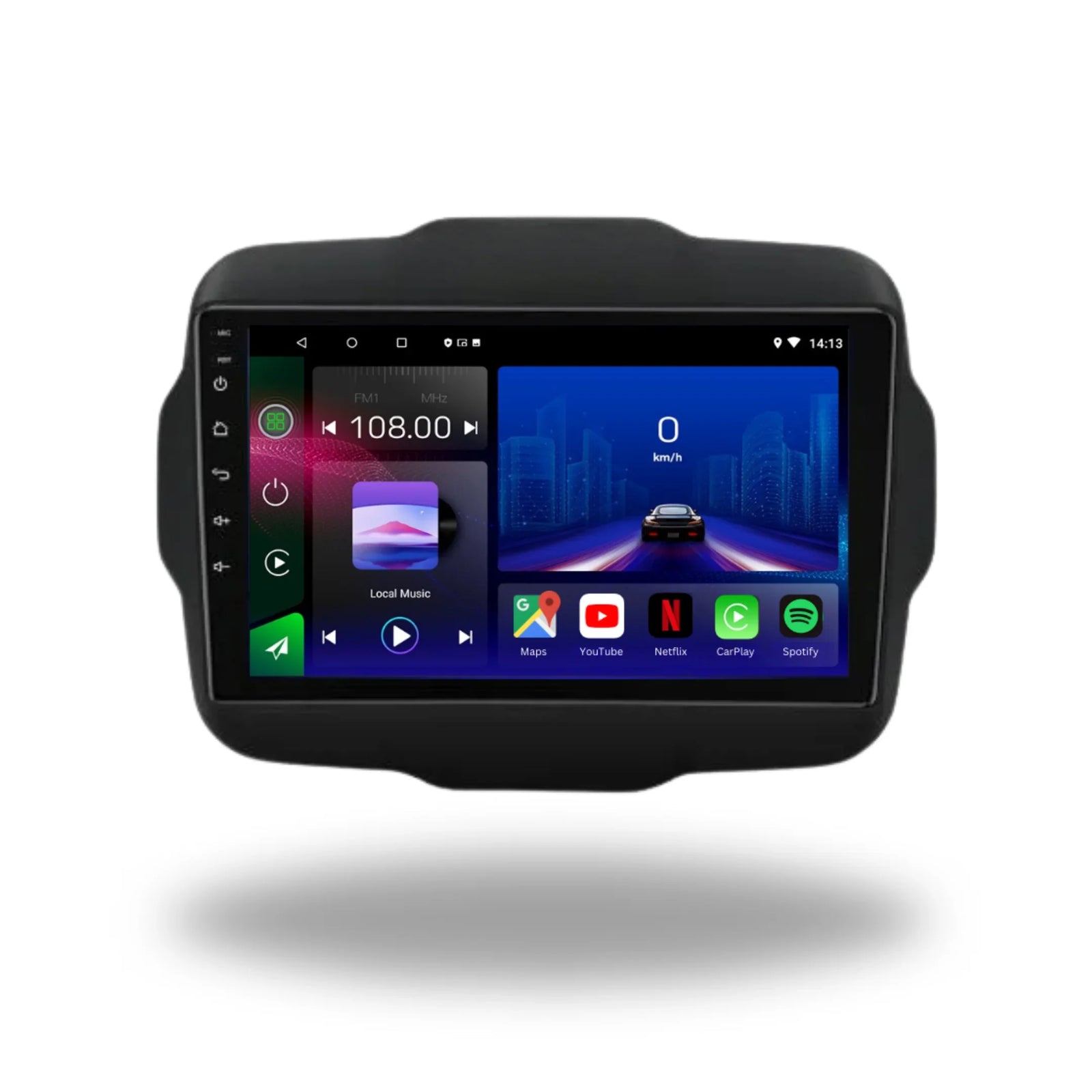 Jeep Renegade | 2016-2020 | Android 13 Autoradio | Apple CarPlay | Android Auto - DashPro - Belgium