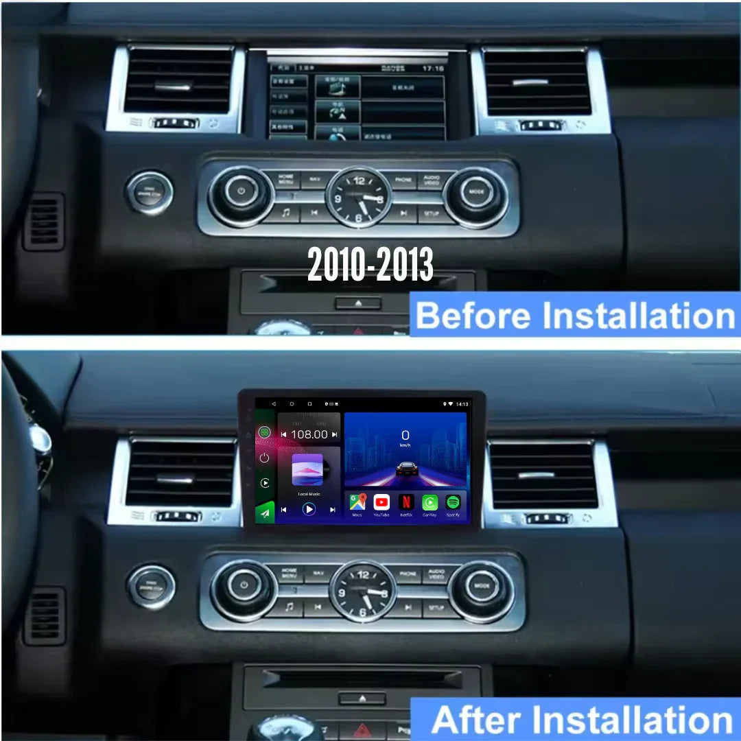 Range Rover Sport | 2005-2013 | Android 13 Autoradio | Apple CarPlay | Android Auto - DashPro - Belgium