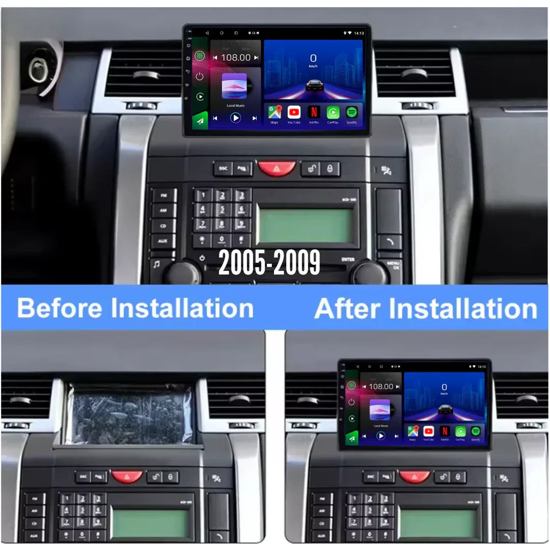 Range Rover Sport | 2005-2013 | Android 13 Autoradio | Apple CarPlay | Android Auto - DashPro - Belgium