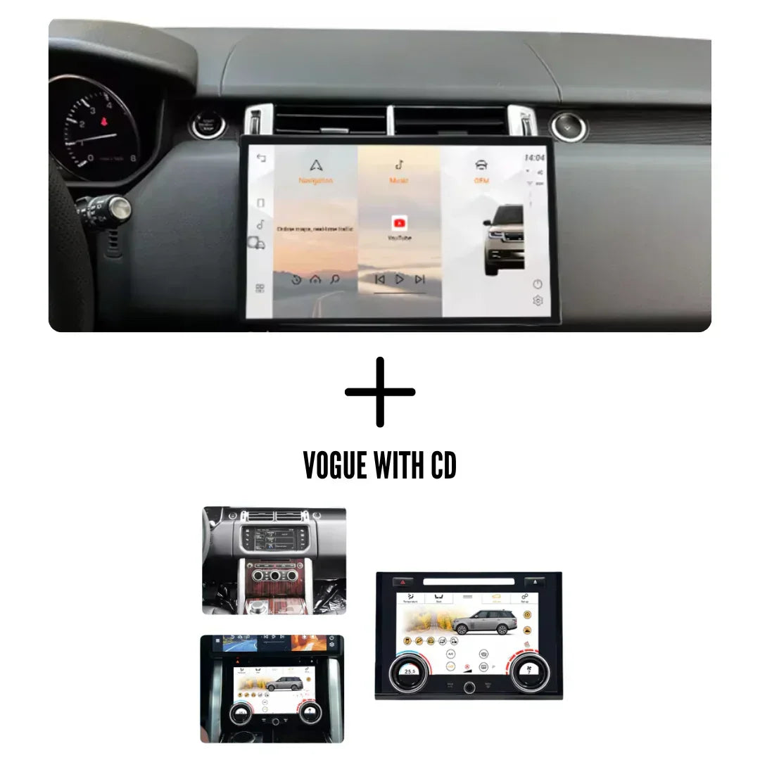 Range Rover | Sport Vogue 13,3 inch | 2013-2017 | Android 14 autoradio | Apple CarPlay | Android Auto | Land Rover - DashPro - Belgium