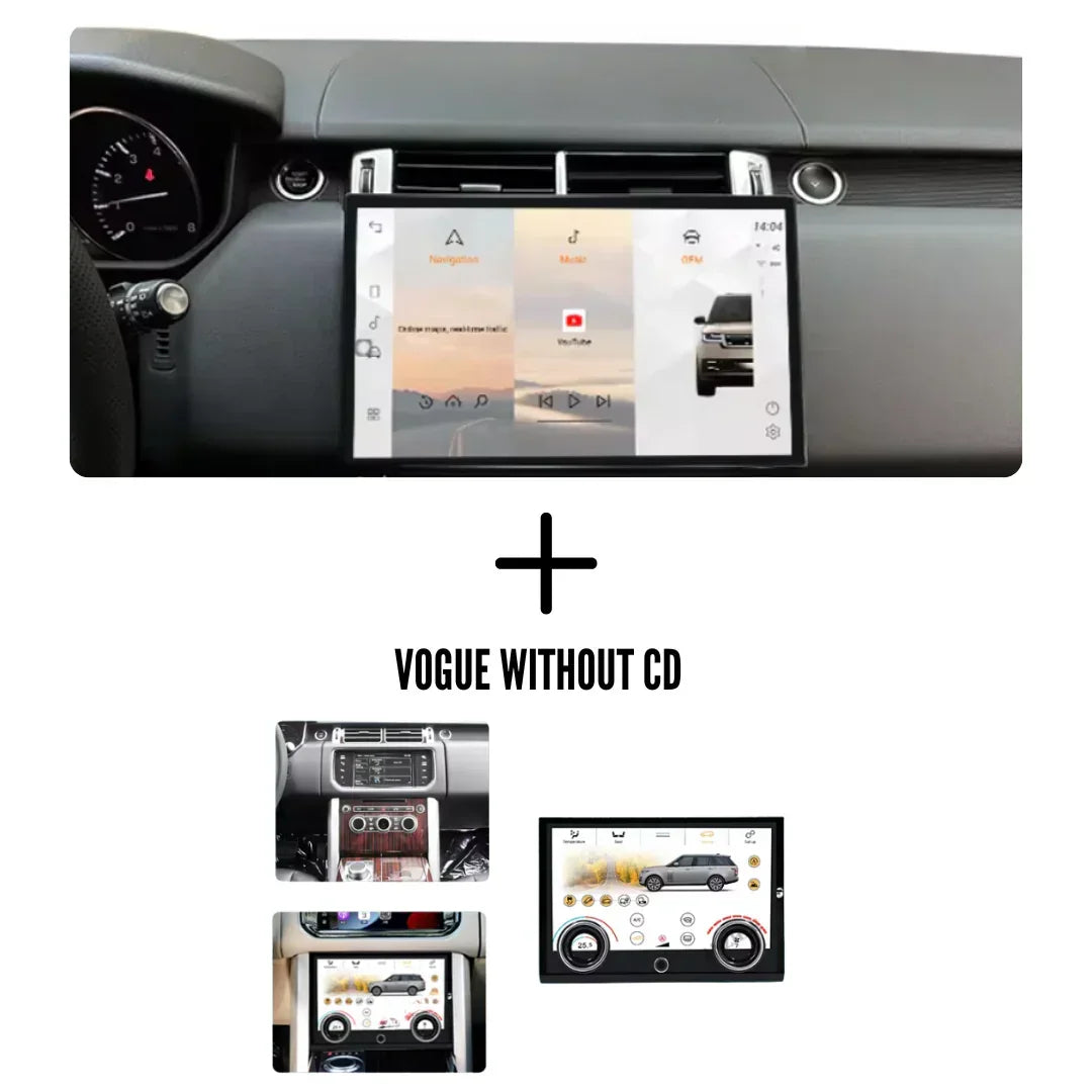Range Rover | Sport Vogue 13,3 inch | 2013-2017 | Android 14 autoradio | Apple CarPlay | Android Auto | Land Rover - DashPro - Belgium