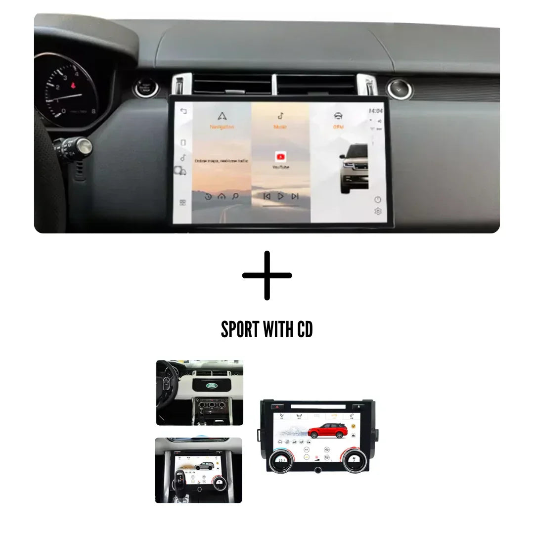 Range Rover | Sport Vogue 13,3 inch | 2013-2017 | Android 14 autoradio | Apple CarPlay | Android Auto | Land Rover - DashPro - Belgium