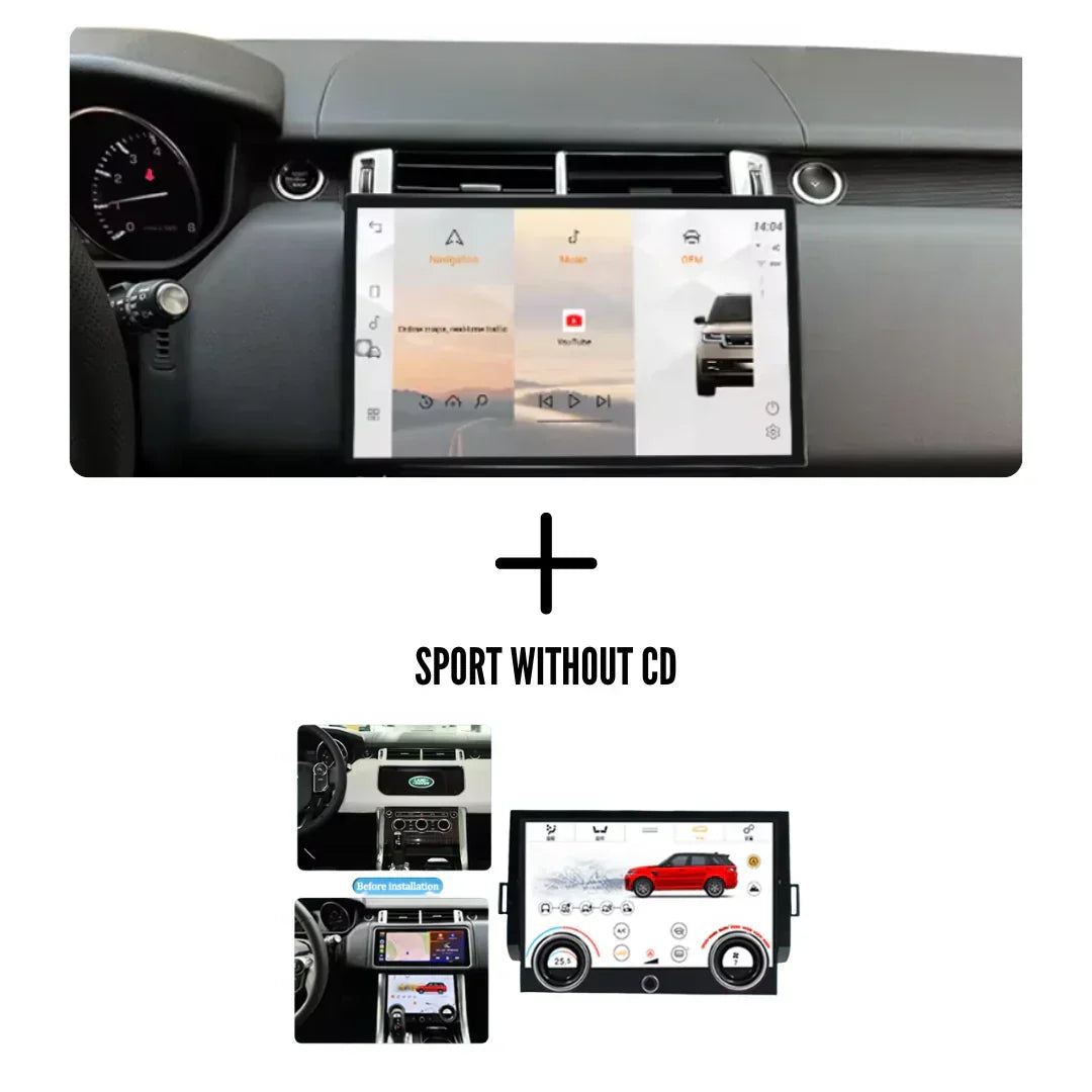 Range Rover | Sport Vogue 13,3 inch | 2013-2017 | Android 14 autoradio | Apple CarPlay | Android Auto | Land Rover - DashPro - Belgium