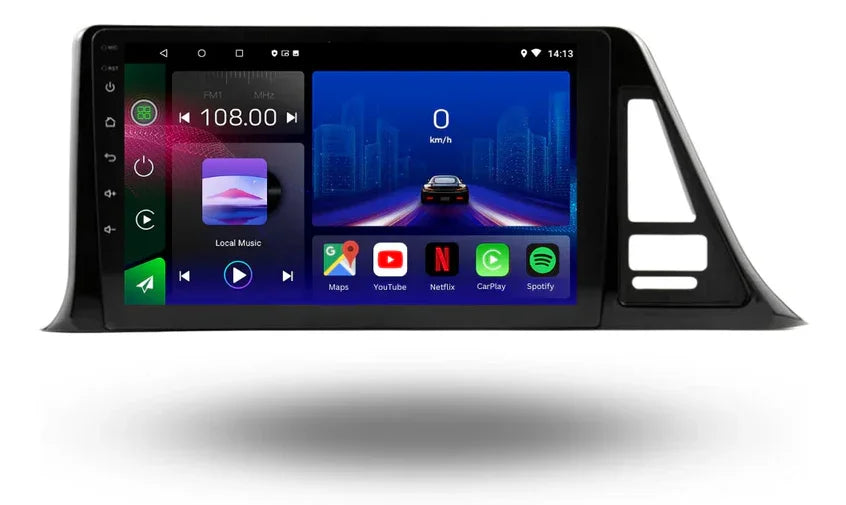 Toyota CH-R | 2016-2019 | Android 13 Autoradio | Apple CarPlay | Android Auto - TechVoyage
