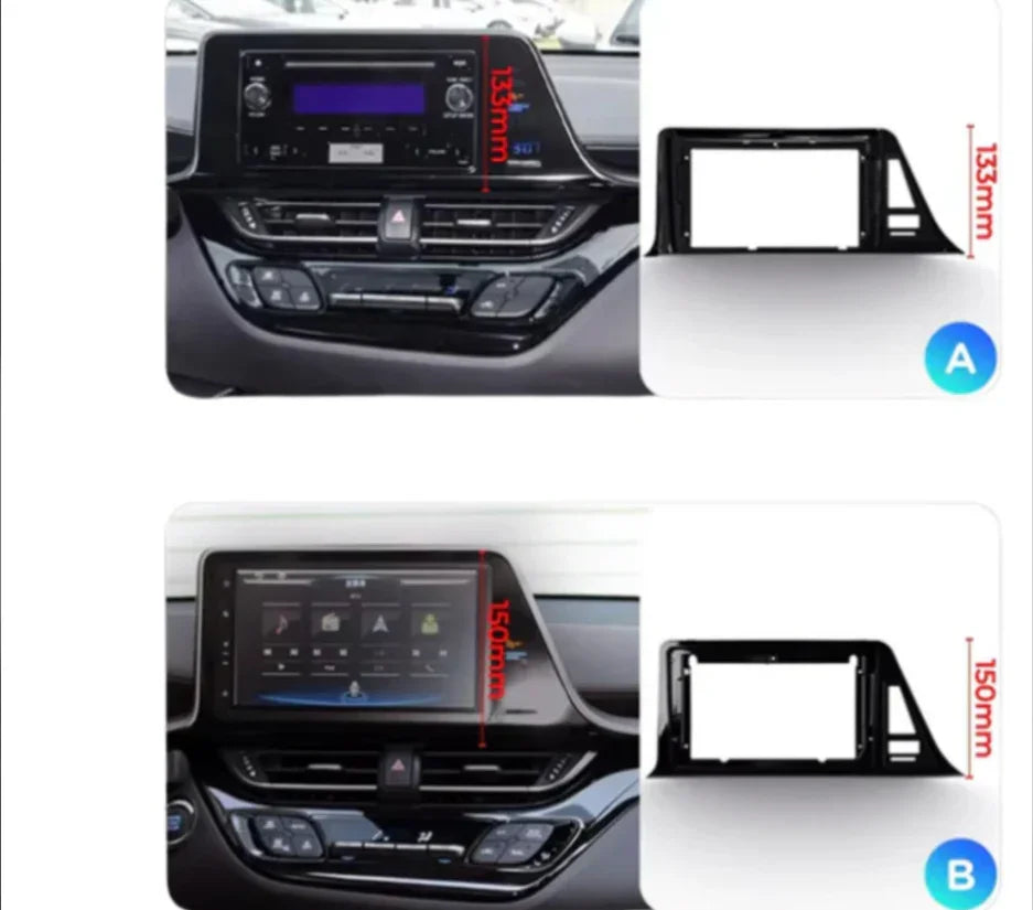 Toyota CH-R | 2016-2019 | Android 13 Autoradio | Apple CarPlay | Android Auto - DashPro - Belgium