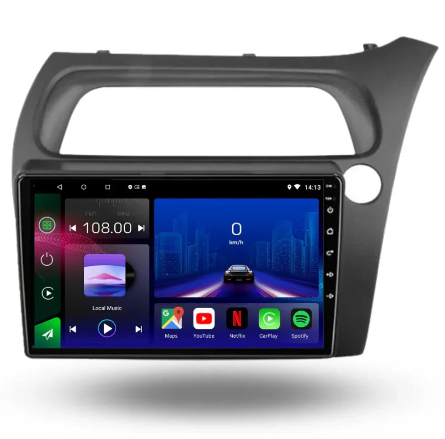 Honda Civic | 2006-2011 | Android 13 Autoradio | Apple CarPlay | Android Auto - DashPro - Belgium