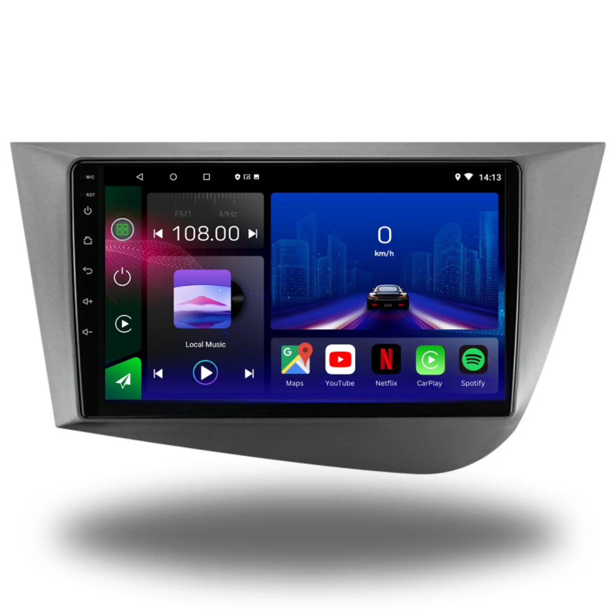 Seat Leon 2 MK2 | 2005-2012 | Android 13 Autoradio | Apple CarPlay | Android Auto - TechVoyage