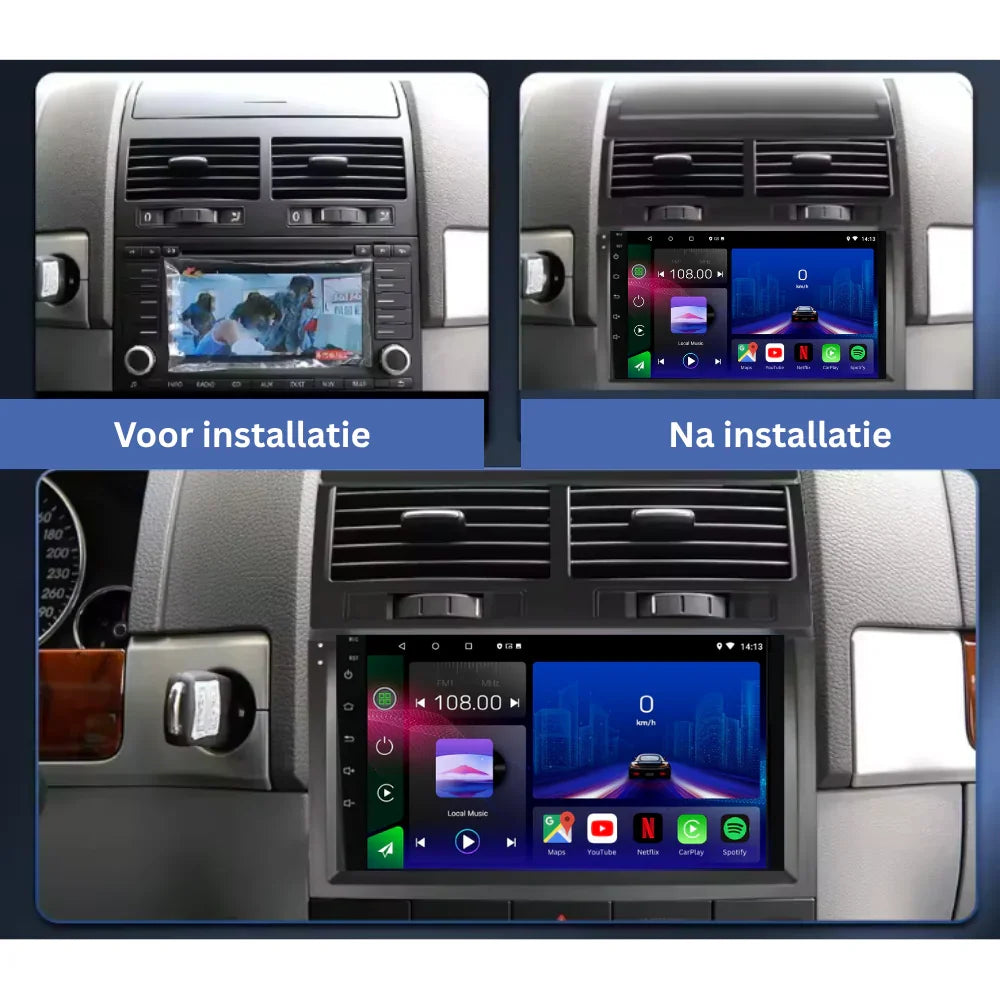 Volkswagen | Touareg | 2002-2010 | Android 13 Autoradio | Apple CarPlay | Android Auto - DashPro - Belgium
