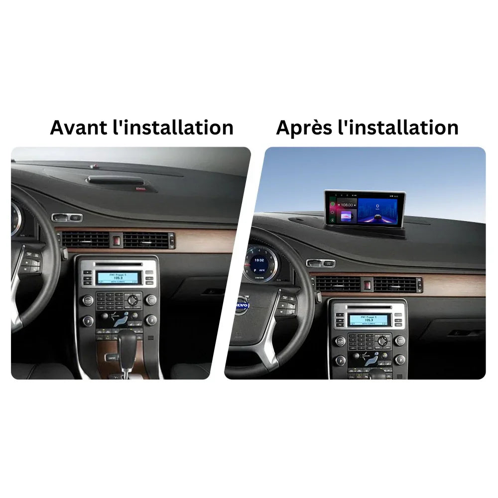 Volvo S80 | 2007-2011 | Android 13 Autoradio | Apple CarPlay | Android Auto - TechVoyage