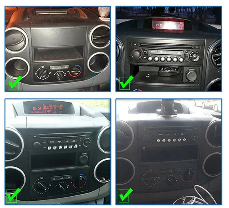 Citroen Berlingo | Peugeot Partner | 2008-2018 | Android 13 Autoradio | Apple CarPlay | Android Auto - TechVoyage
